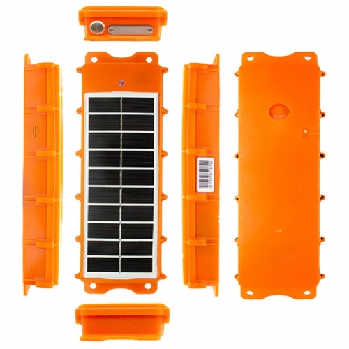 湘潭太阳能IP67防水全球定位系统跟踪器无线定位器设备霍尔防拆检测